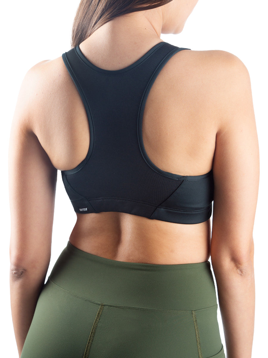 Activloops™ Sports Bra // Black Short Set