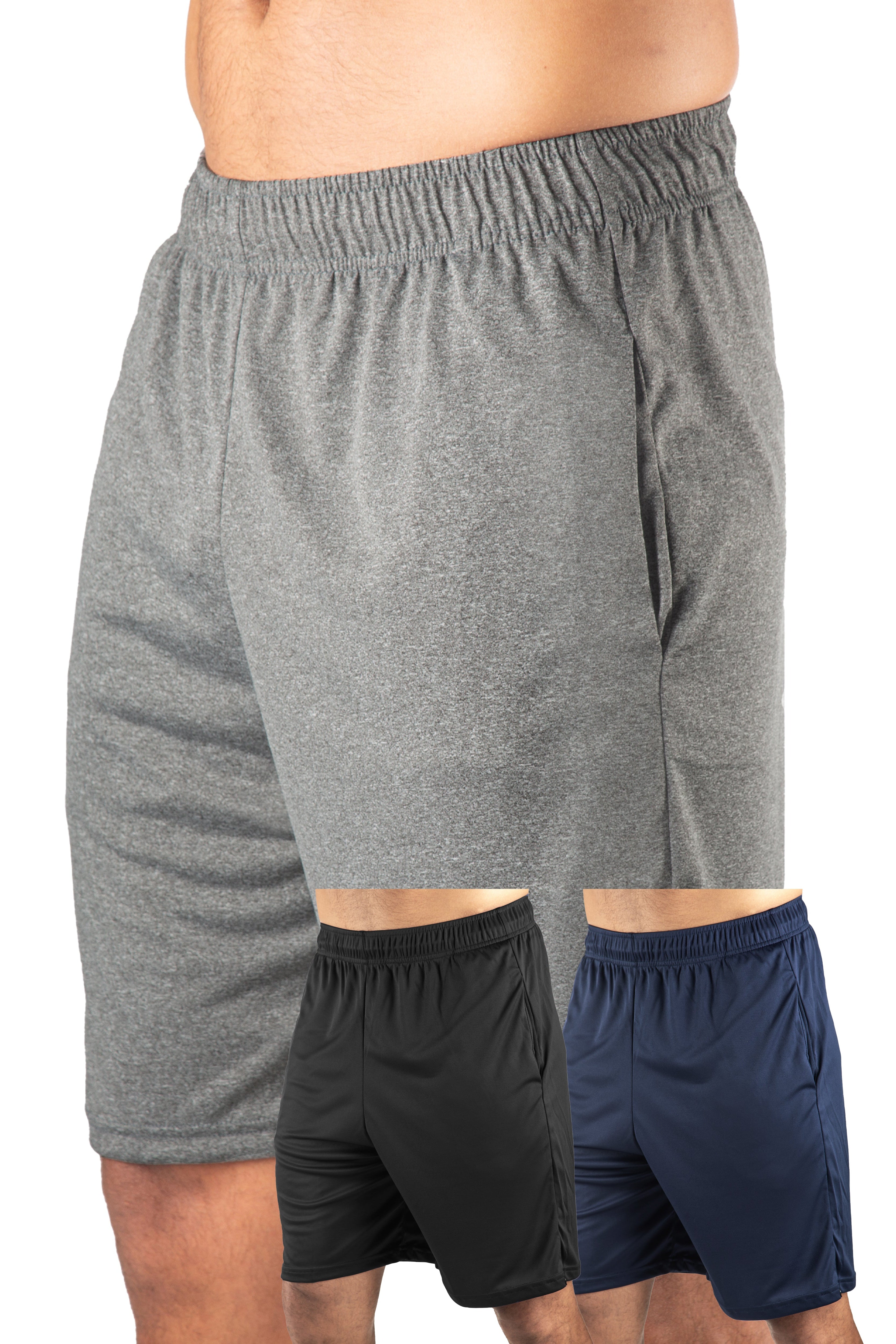 3-Pack Microtech™ Coach's Gym Short