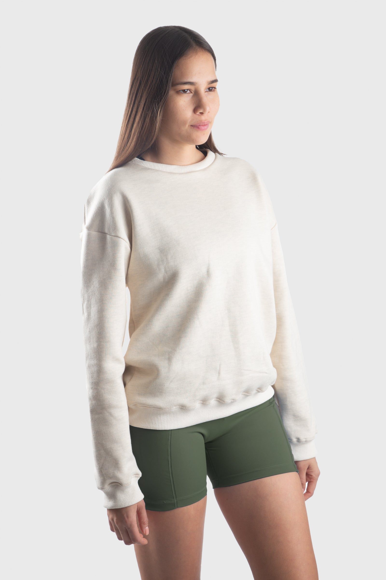 Mid-Weight Fleece Crew Sweatshirt