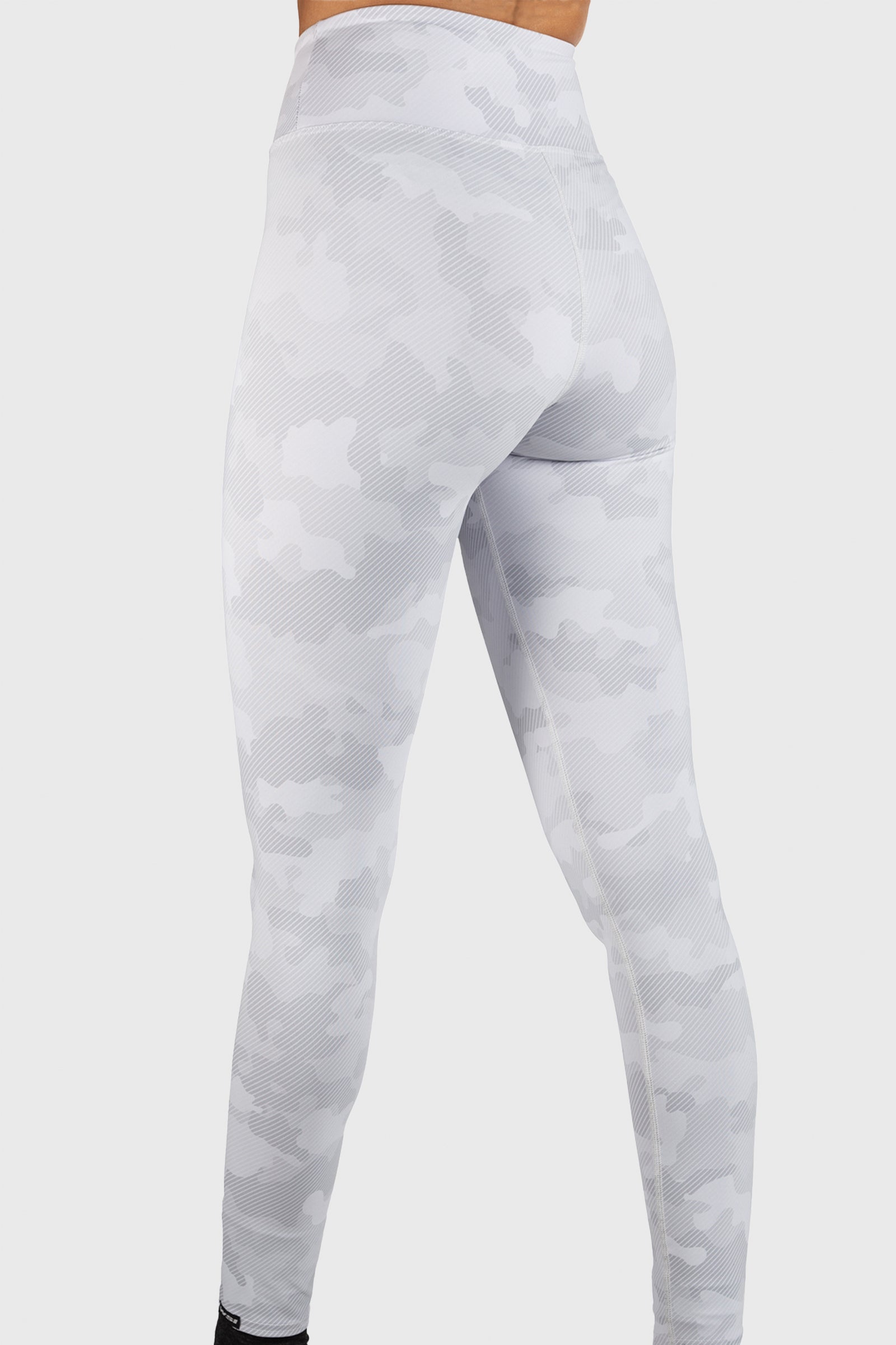 White Out Camo Wide Waistband Legging