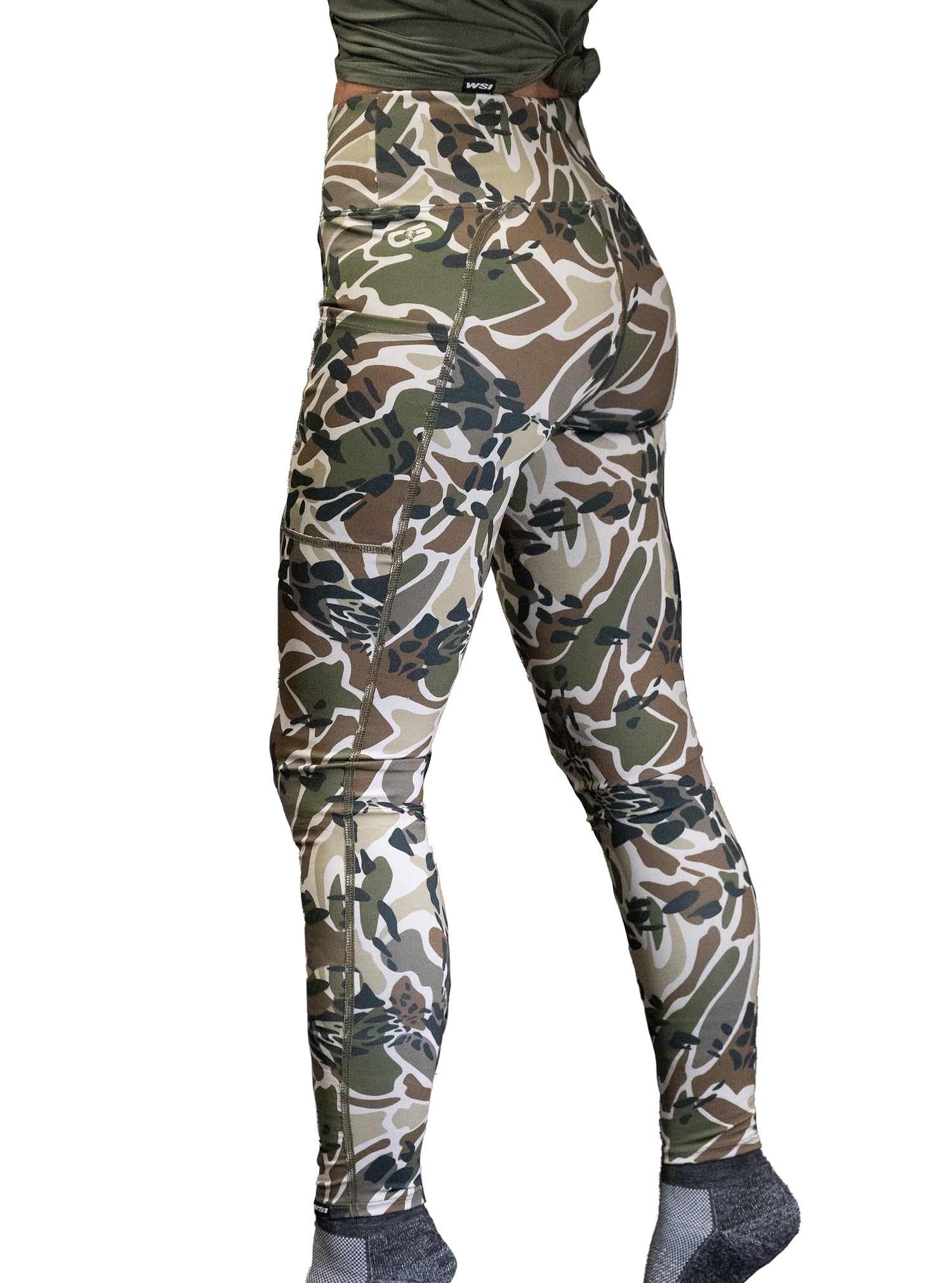 Wide Waistband Prym1 Woods Pocketed Legging