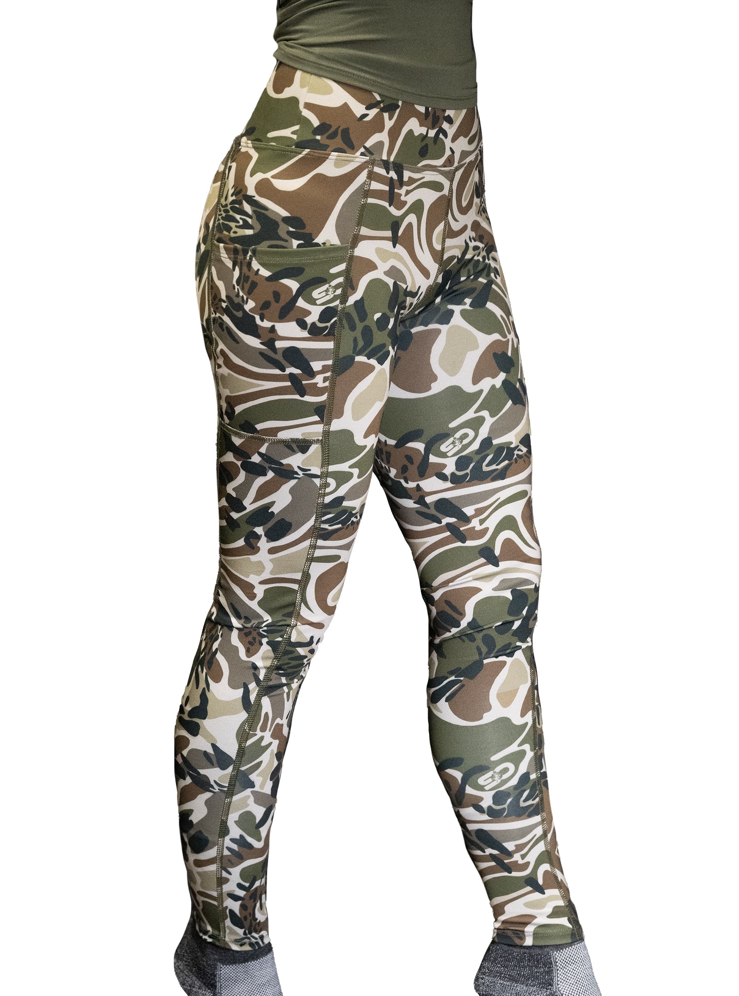 Wide Waistband Prym1 Woods Pocketed Legging