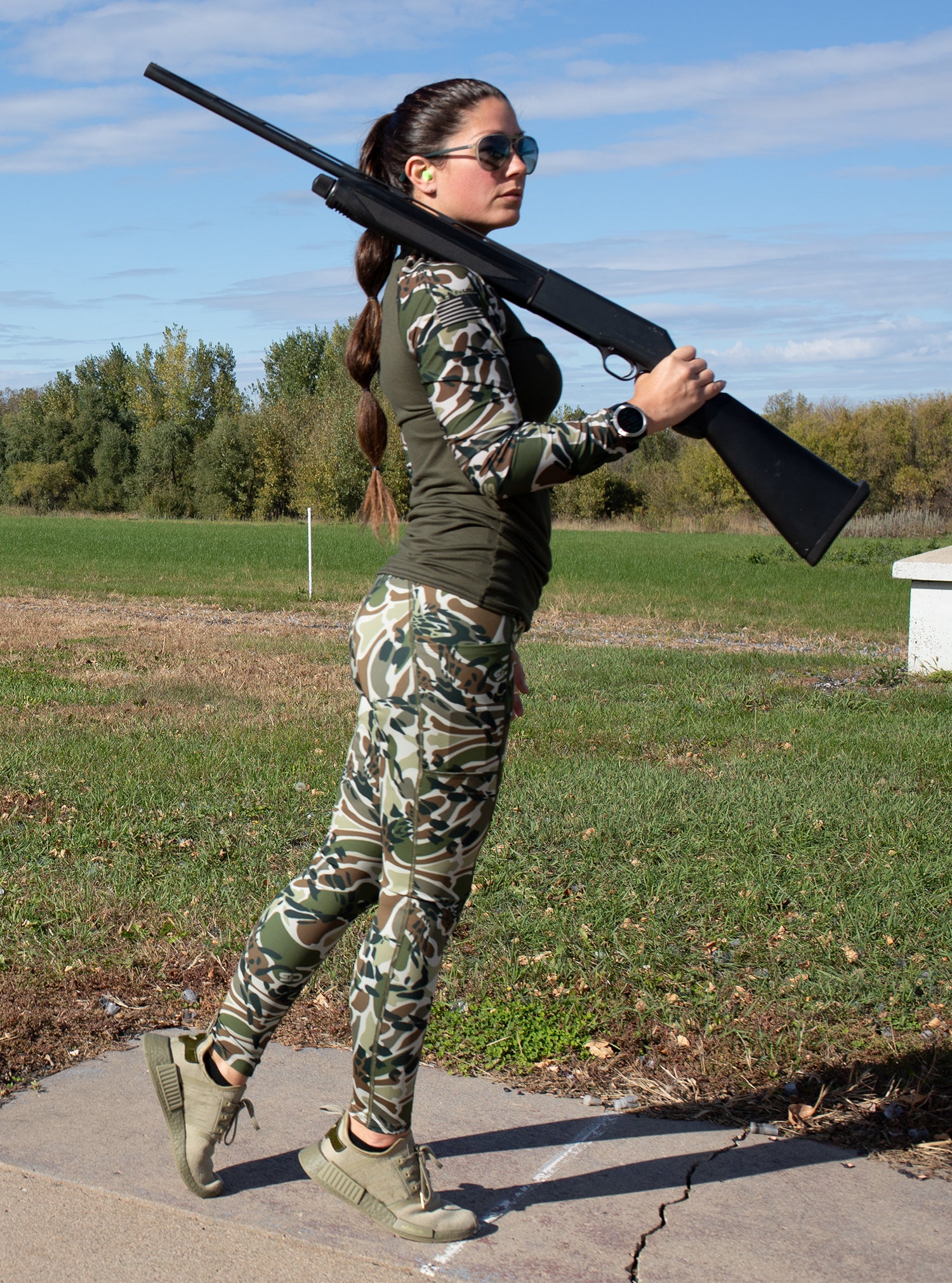 Wide Waistband Prym1 Woods Pocketed Legging