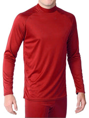 Youth - Microtech™ Form Fitted Long Sleeve Shirt Men's Performance Gear WSI Sports YM RED 