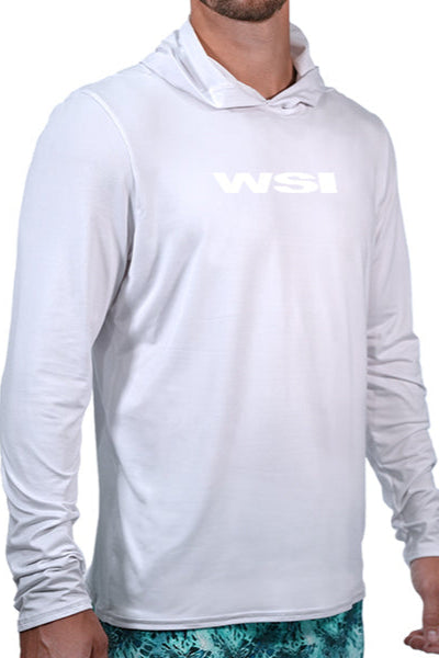 WSI Sports Softtech Hoodie White