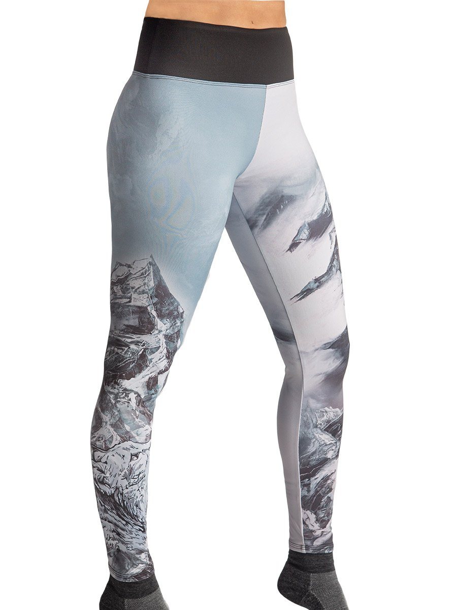 Carly Jo Mountain Bobcat Leggings Women's Performance Gear WSI Sports - Made in USA