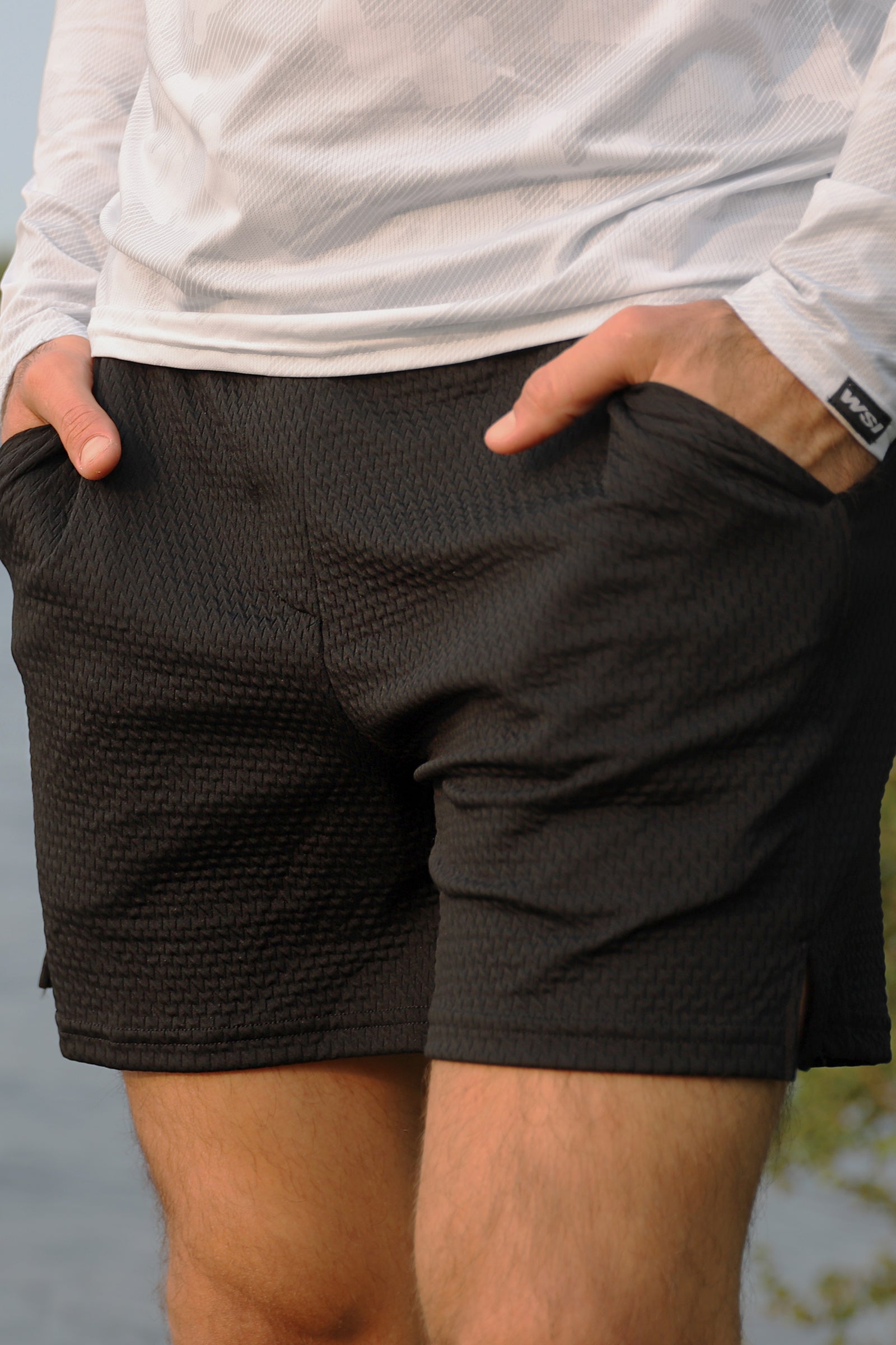 Illusion Mesh Workout Short