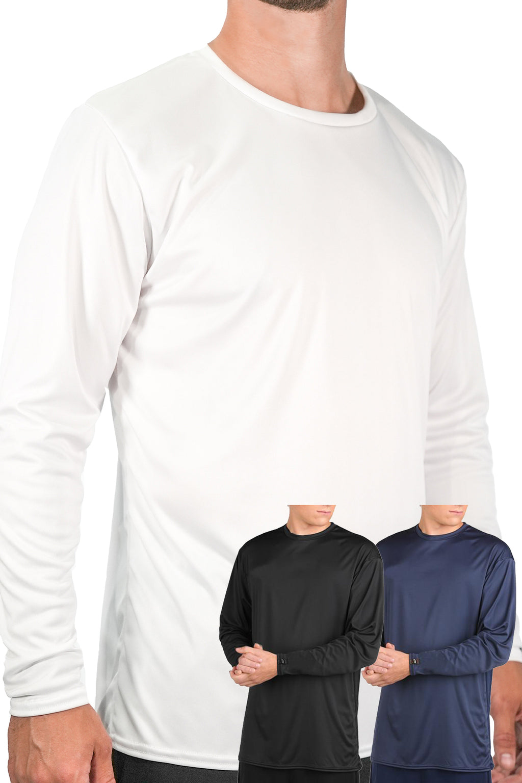 3-Pack Microtech™ Loose Fit Shirts