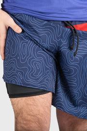 Water Depth Swim Trunk