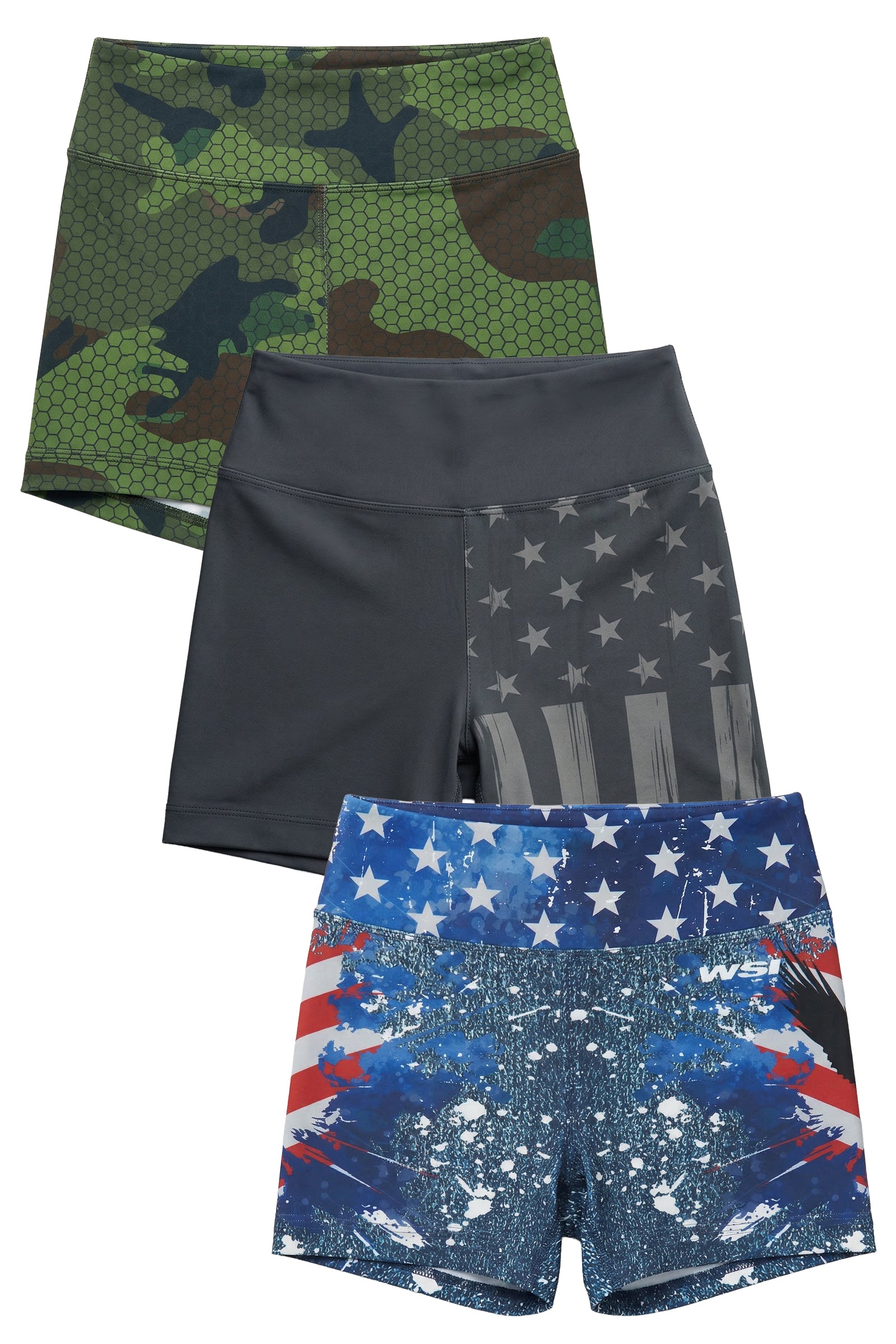 3-Pack Freedom Performance Shorts