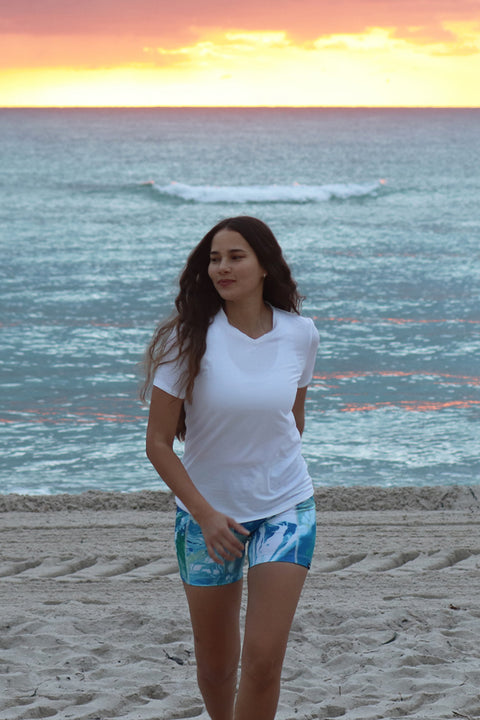 Eco-TechFlex Pocketed Short High Tide