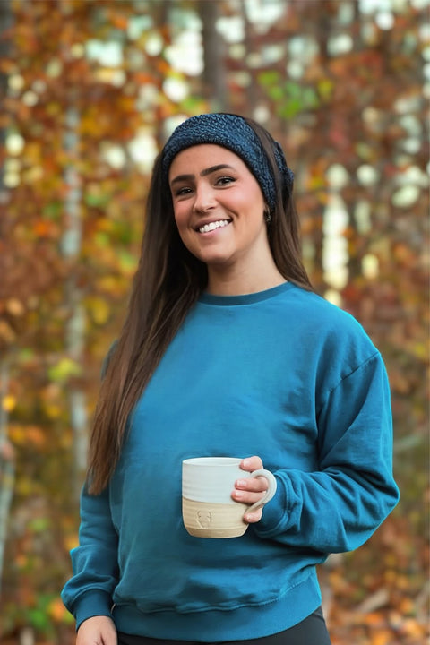 Mid-Weight Fleece Crew Sweatshirt