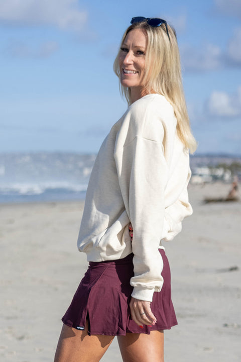 Mid-Weight Fleece Crew Sweatshirt