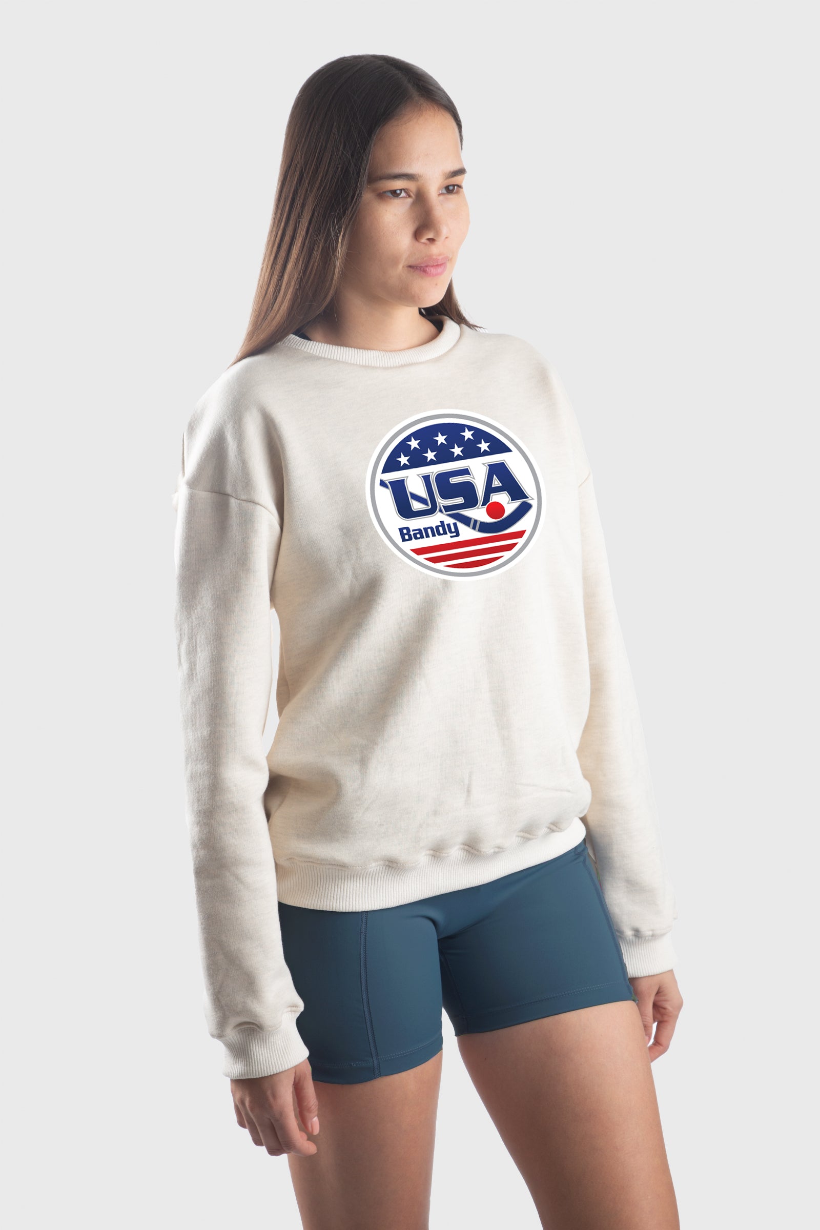 USA Bandy Fleece Crew Sweatshirt