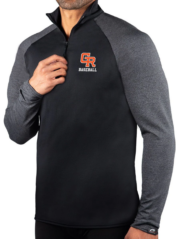Grand Rapids ProWikMax 2-Tone 1/4 Zip Long Sleeve Shirt