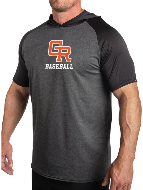 Hibbing Baseball 2-Tone Short Sleeve SoftTECH™ Pro Hoodie