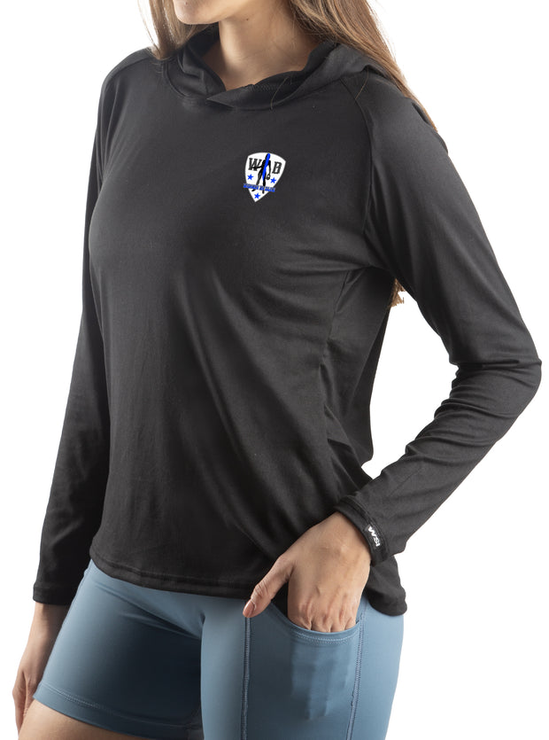 Women in Blue SoftTECH™ Lightweight Sun Hoodie