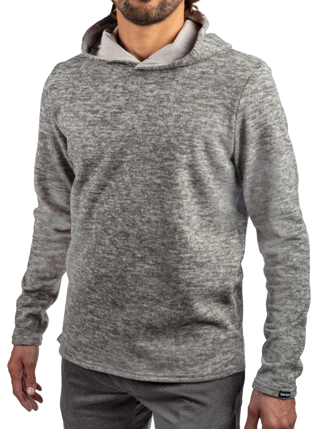 44. Custom Polar Fleece Long Sleeve Hoodie