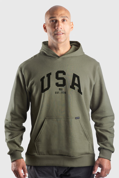 USA EST. Fleece Hoodie