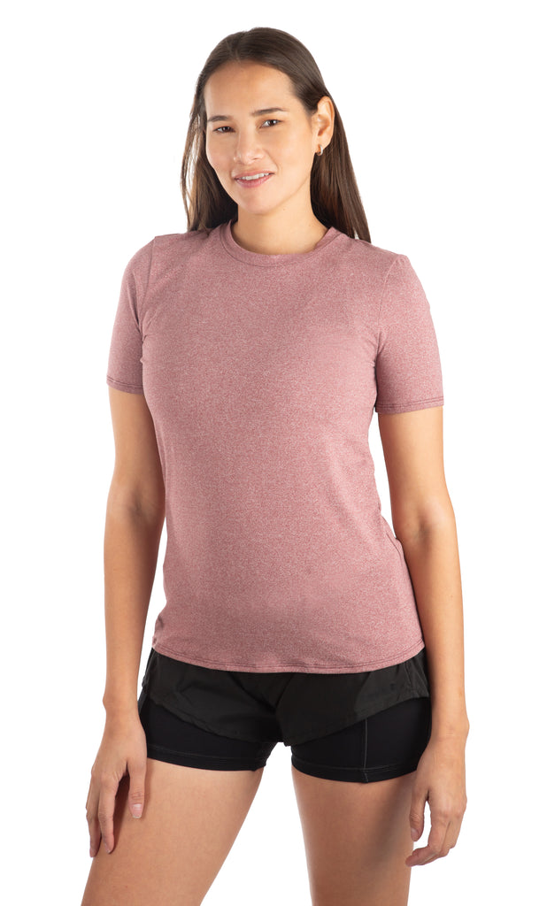 Heather SoftTECH™ Relaxed Fit Short Sleeve Shirt | WSI