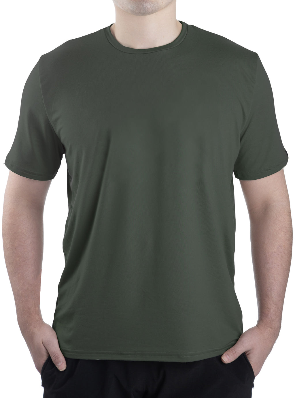 WSI Sports Softtech Tee Olive Green