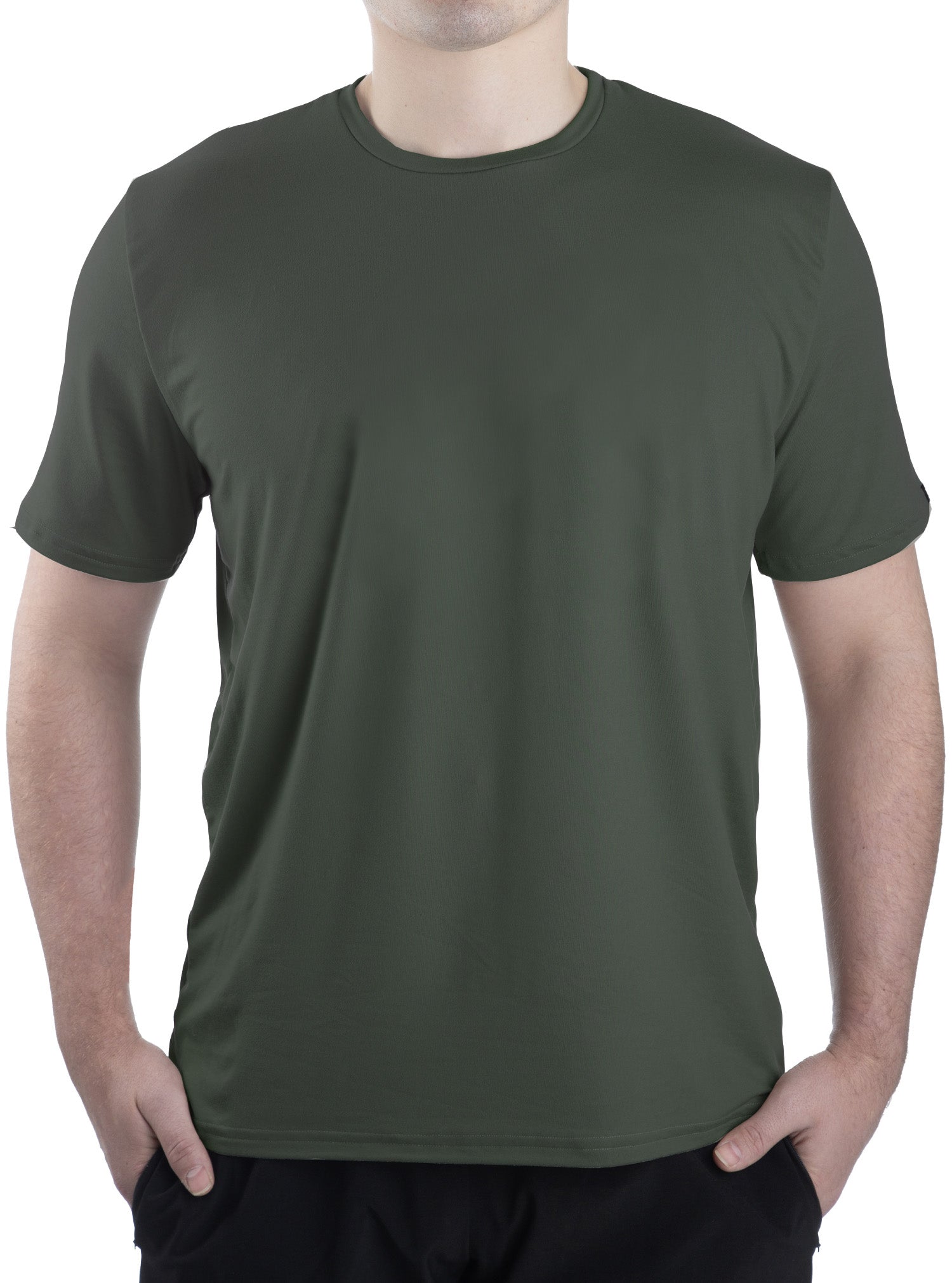 WSI Sports Softtech Tee Olive Green