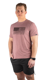 SoftTECH™ Short Sleeve Relaxed Fit Flag Tee