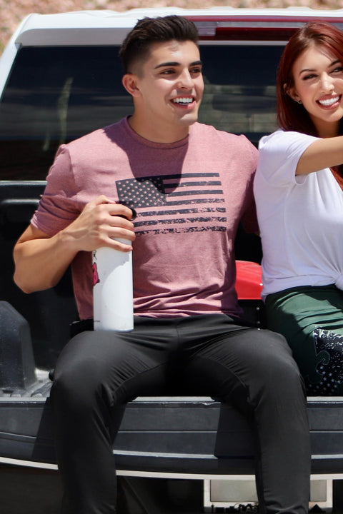 SoftTECH™ Short Sleeve Relaxed Fit Flag Tee