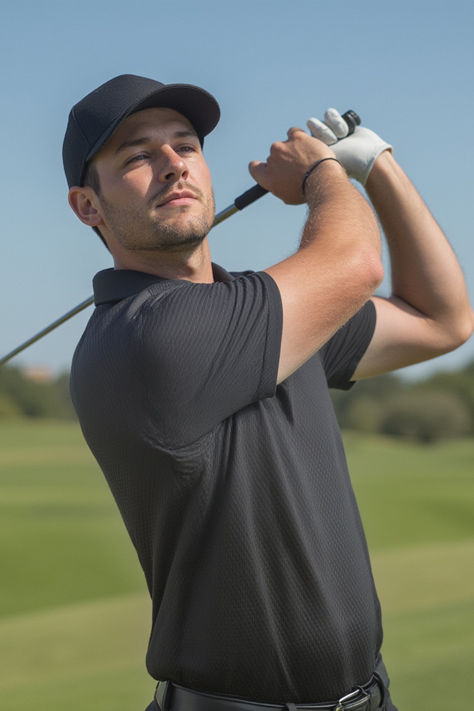Illusion Mesh Polo