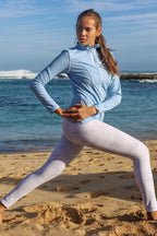 White Out Camo Wide Waistband Legging