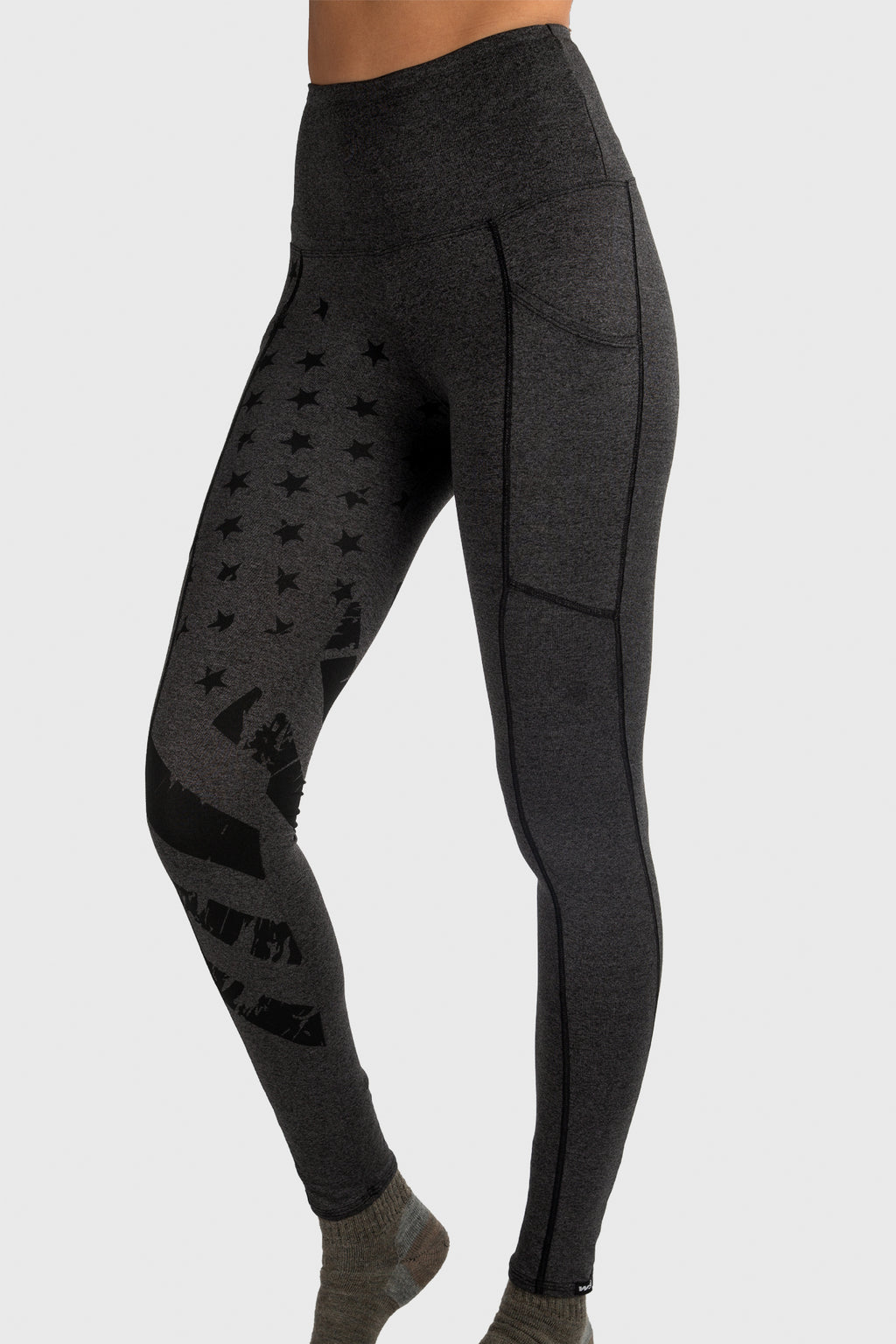 SoftTECH™ Pro Flag Pocketed Leggings