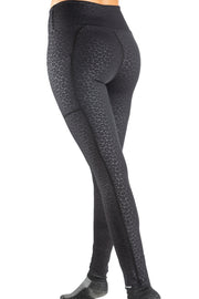 Nala Leopard Wide Waistband Pocketed Leggings