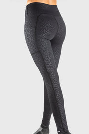Nala Leopard Wide Waistband Pocketed Leggings