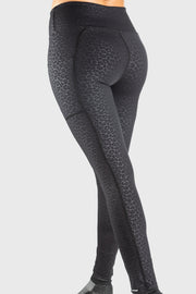 Nala Leopard Wide Waistband Pocketed Leggings