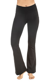 Elevate Cross Over Pocketed Flare Legging