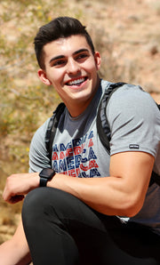 America SoftTECH™ Short Sleeve Tee