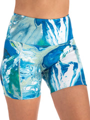 Eco-TechFlex Pocketed Short High Tide