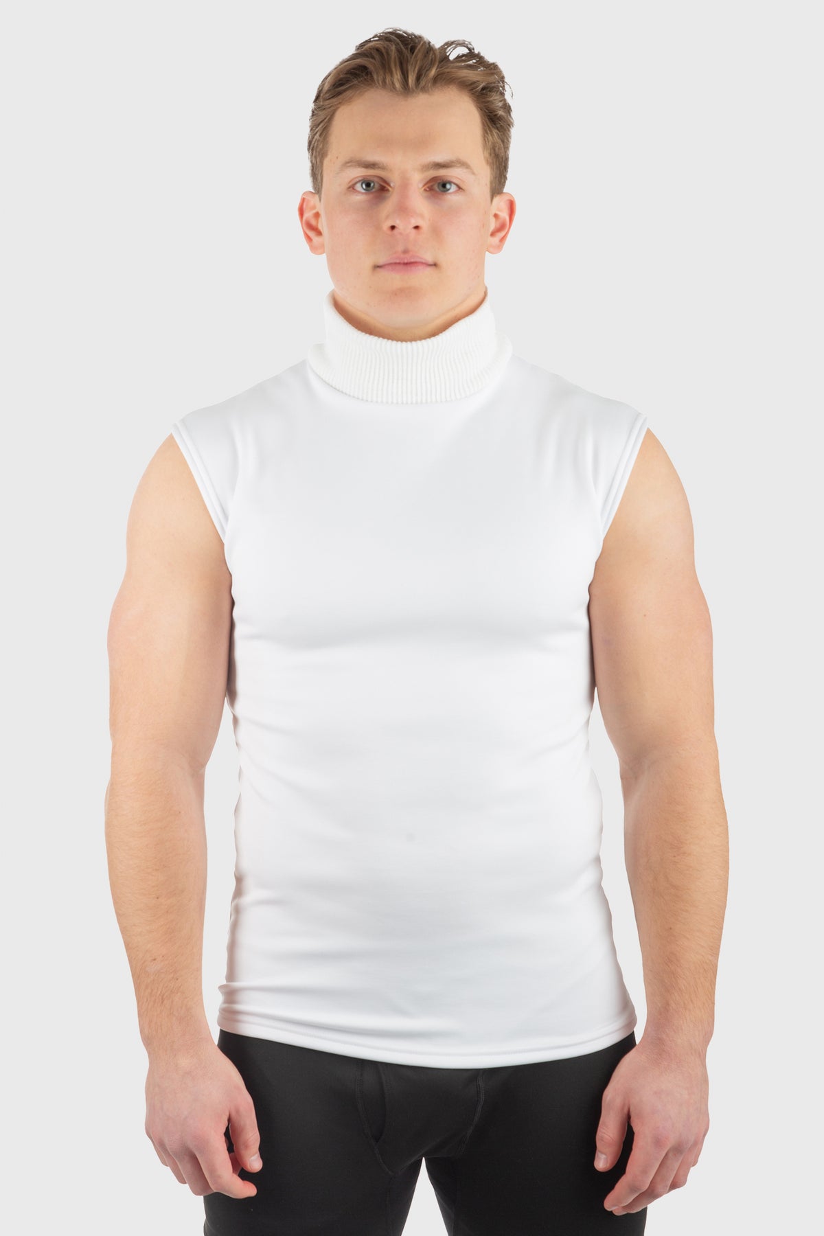 PolarWikMax™ Sleeveless Shirt Turtle Neck Ribbed Collar – WSI