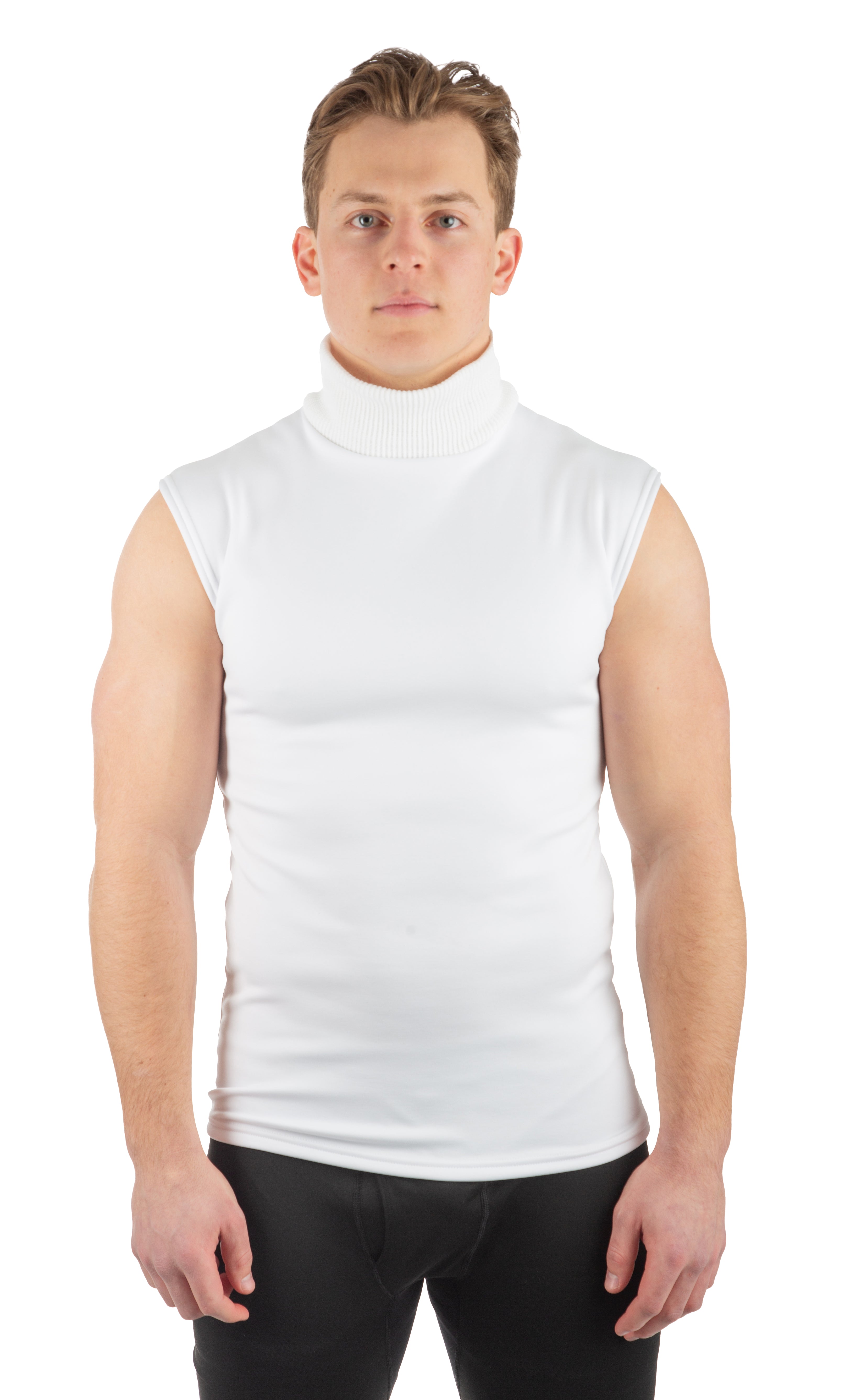 32.1 PolarWikMax™ Sleeveless Shirt Turtle Neck Ribbed Collar
