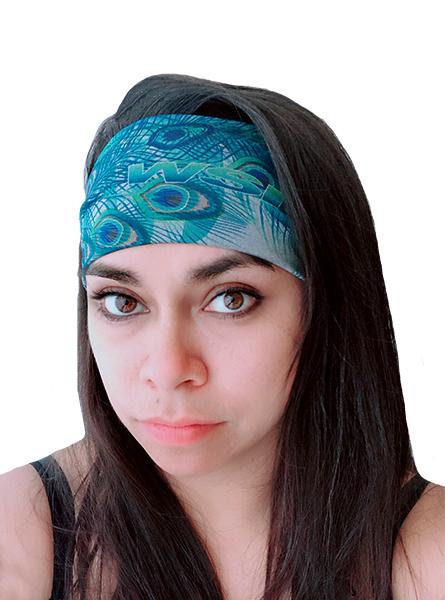 Women's Peacock Headband Women's Performance Gear WSI Sports 