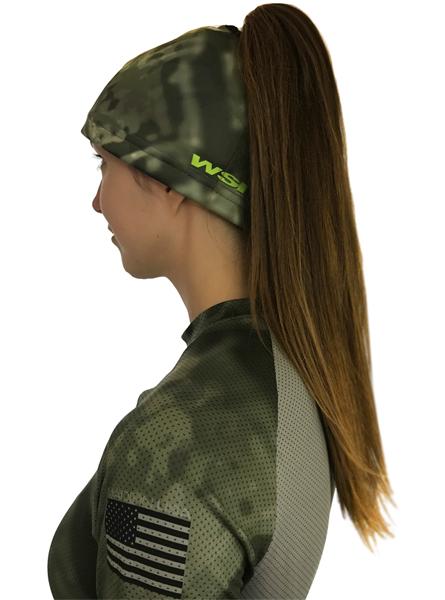 Messy Bun Beanie Hat Women&