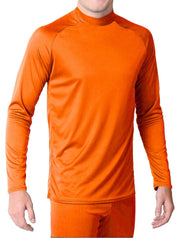 Youth - Microtech™ Form Fitted Long Sleeve Shirt Men's Performance Gear WSI Sports YM BLAZE ORANGE 