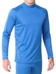 Youth - Microtech™ Form Fitted Long Sleeve Shirt Men's Performance Gear WSI Sports YM COLUMBIA BLUE 