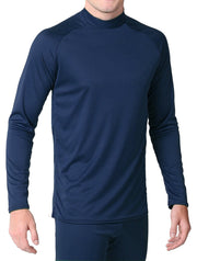 Microtech™ Form Fitted Long Sleeve Shirt Men's Performance Gear WSI Sports S NAVY 