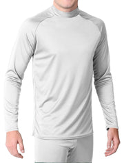 Youth - Microtech™ Form Fitted Long Sleeve Shirt Men's Performance Gear WSI Sports YM WHITE 