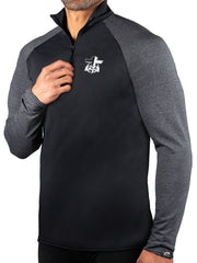 FCA ProWikMax 2-Tone 1/4 Zip Long Sleeve Shirt