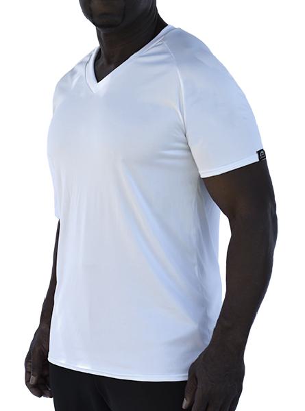 Microtech Short Sleeve V-Neck Raglan Shirt Men&