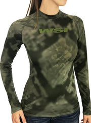 HYPRTECH™ BAMBOO Attack Camo Long Sleeve Shirt Women's Performance Gear WSI Sports 