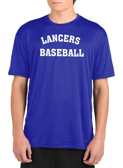 Microtech™ Loose Fit Short Sleeve Shirt - John Lewis Baseball Men's Performance Gear WSI Sports 