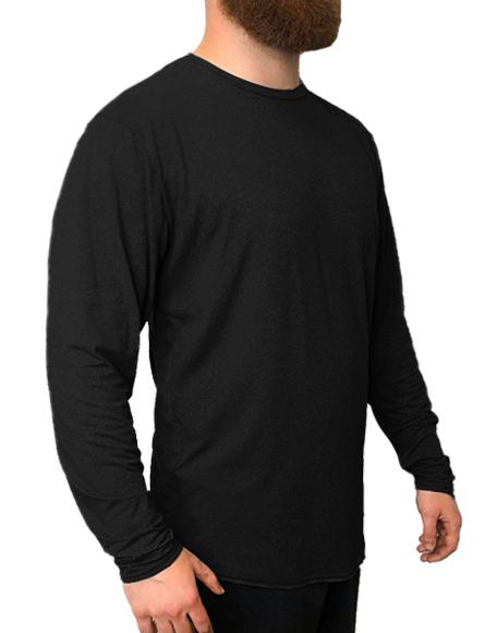 SoftTECH™ Long Sleeve Relaxed Fit WSI Sportswear S BLACK 